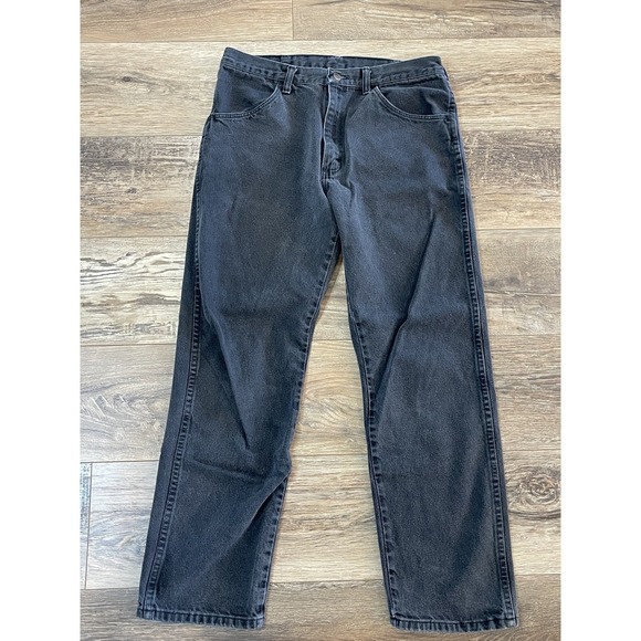 Rustler Other - Vintage Rustler Jeans Mens 34x30 Black Regular Fit Cotton Denim Straight Leg